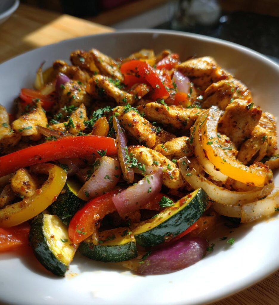 Hähnchenpfanne mediterran