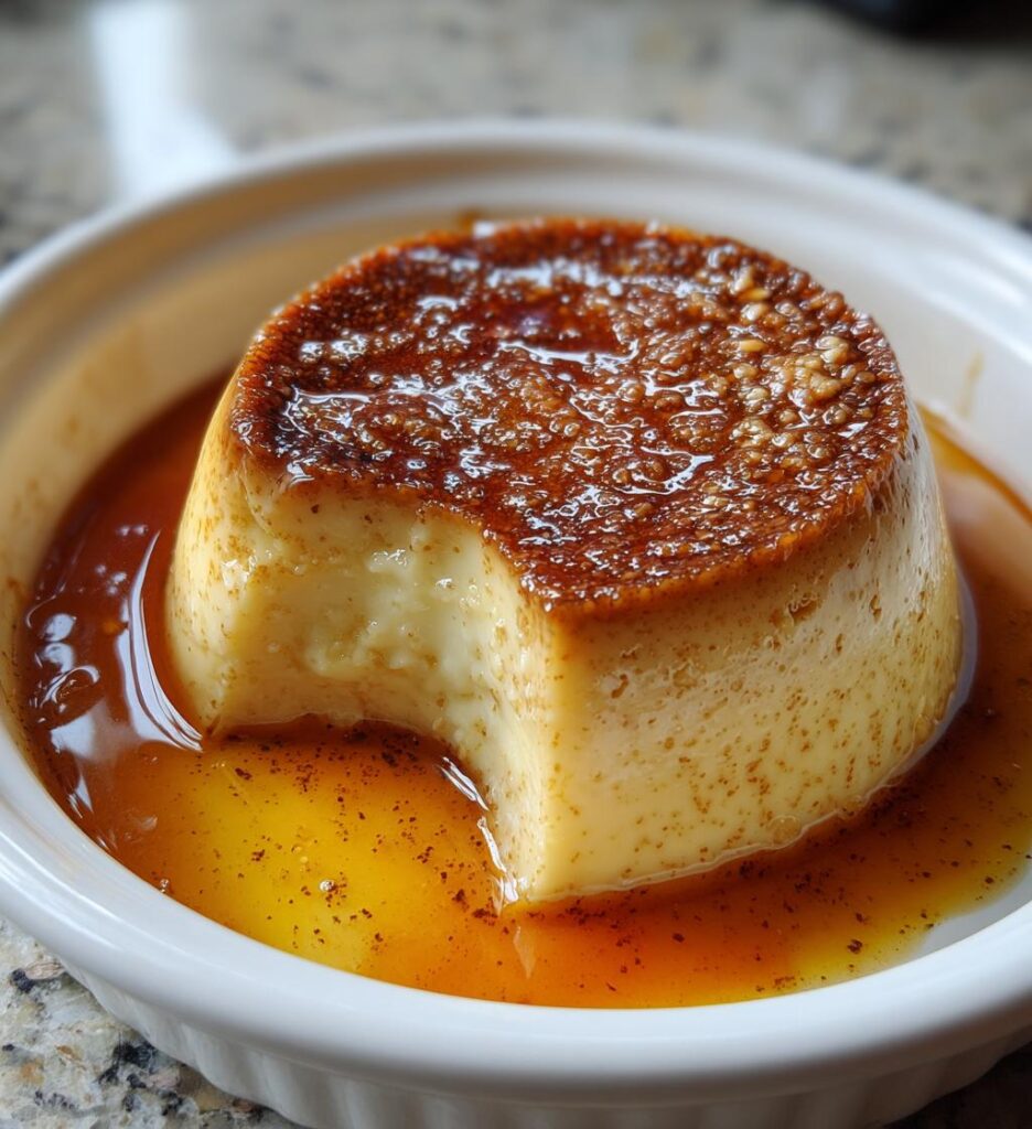 Honig Mandel Flan