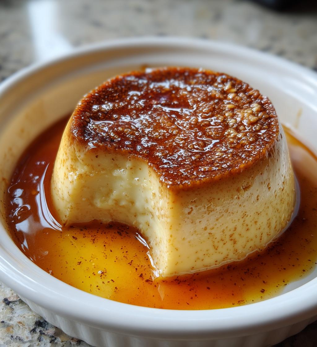 Honig Mandel Flan