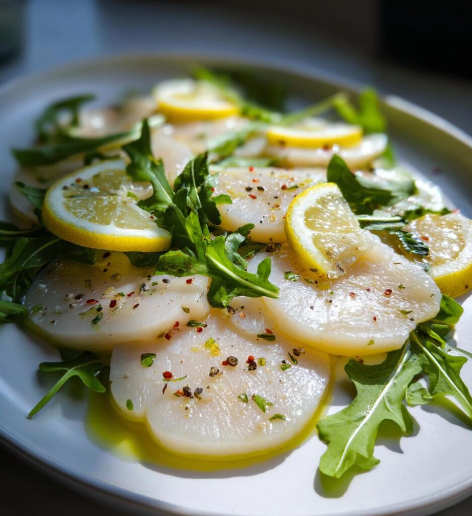 Jakobsmuschel Carpaccio