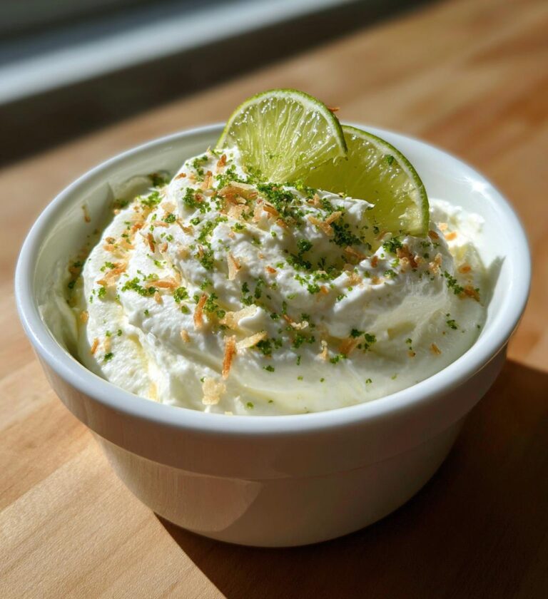 Kokos Limetten Pudding