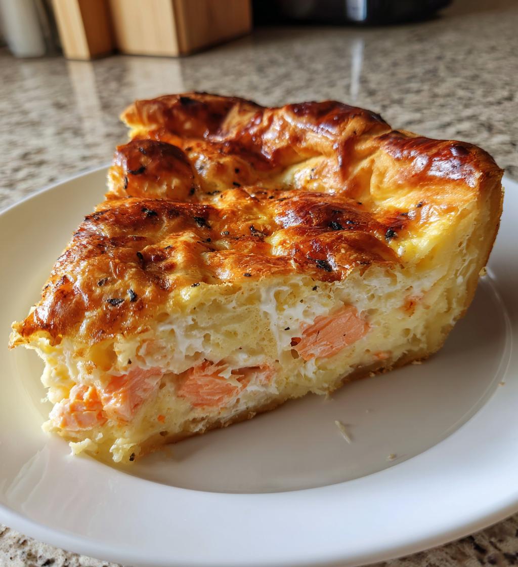 Lachs Quiche