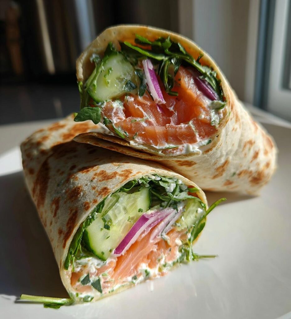 Lachs Wraps