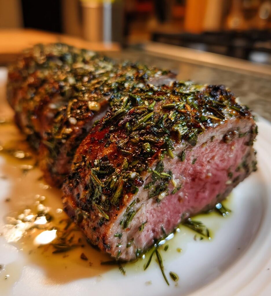 Lammfilet mit Kräutern