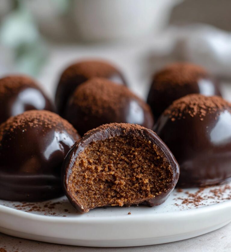 Lebkuchen Trüffel