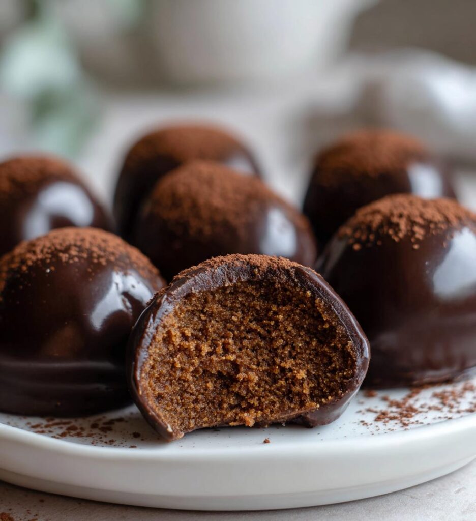 Lebkuchen Trüffel