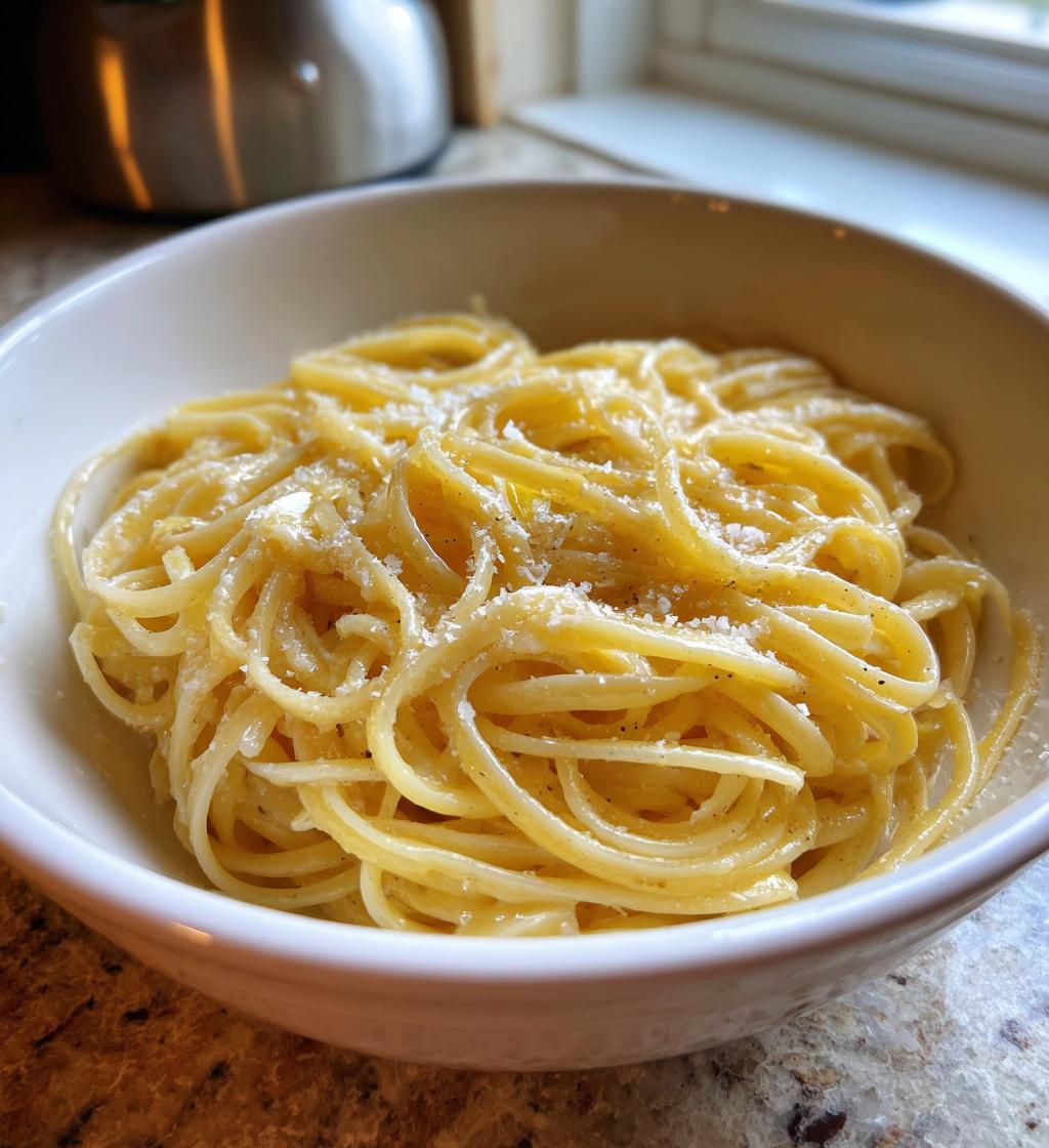 Nudeln mit Butter