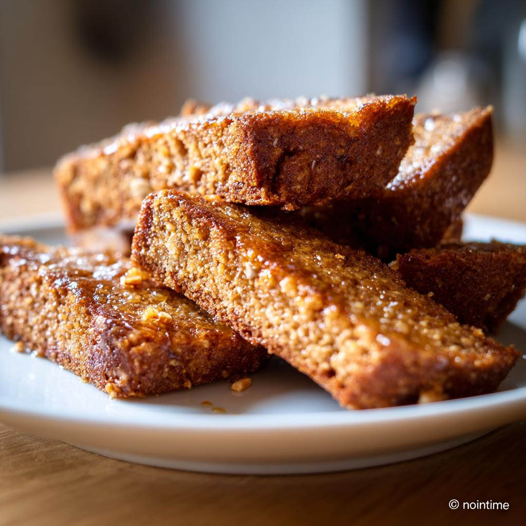 Nuss Lebkuchen Schnitten