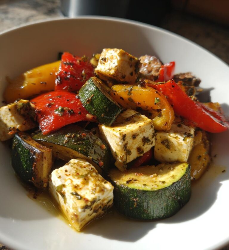 Ofengemüse mit Feta