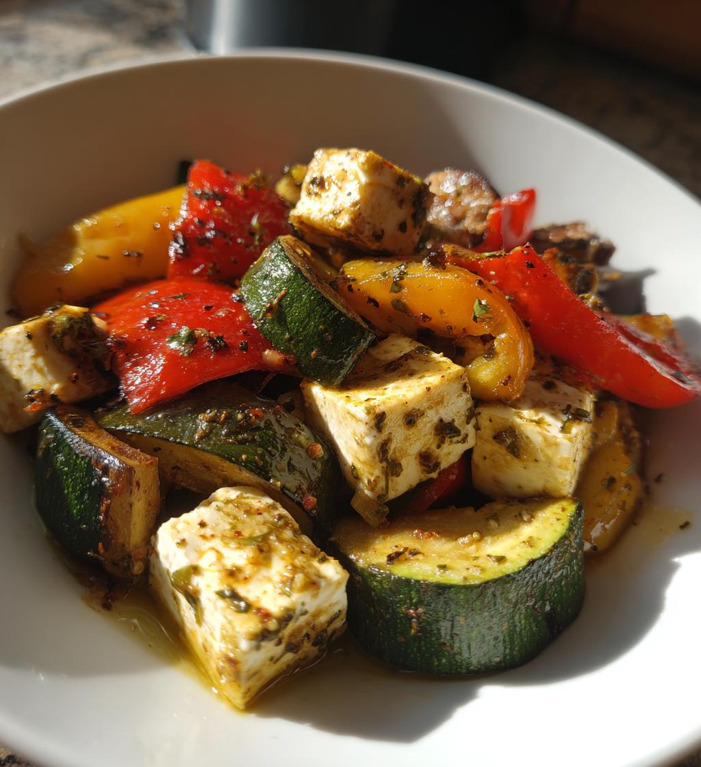 Ofengemüse mit Feta