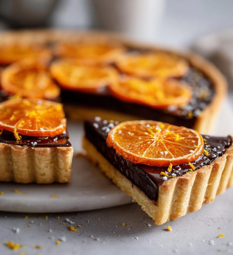 Orange Schoko Tart