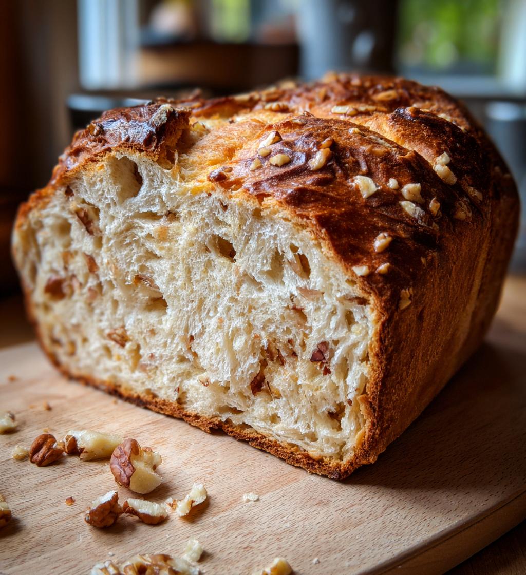 Osterbrot mit Nüssen