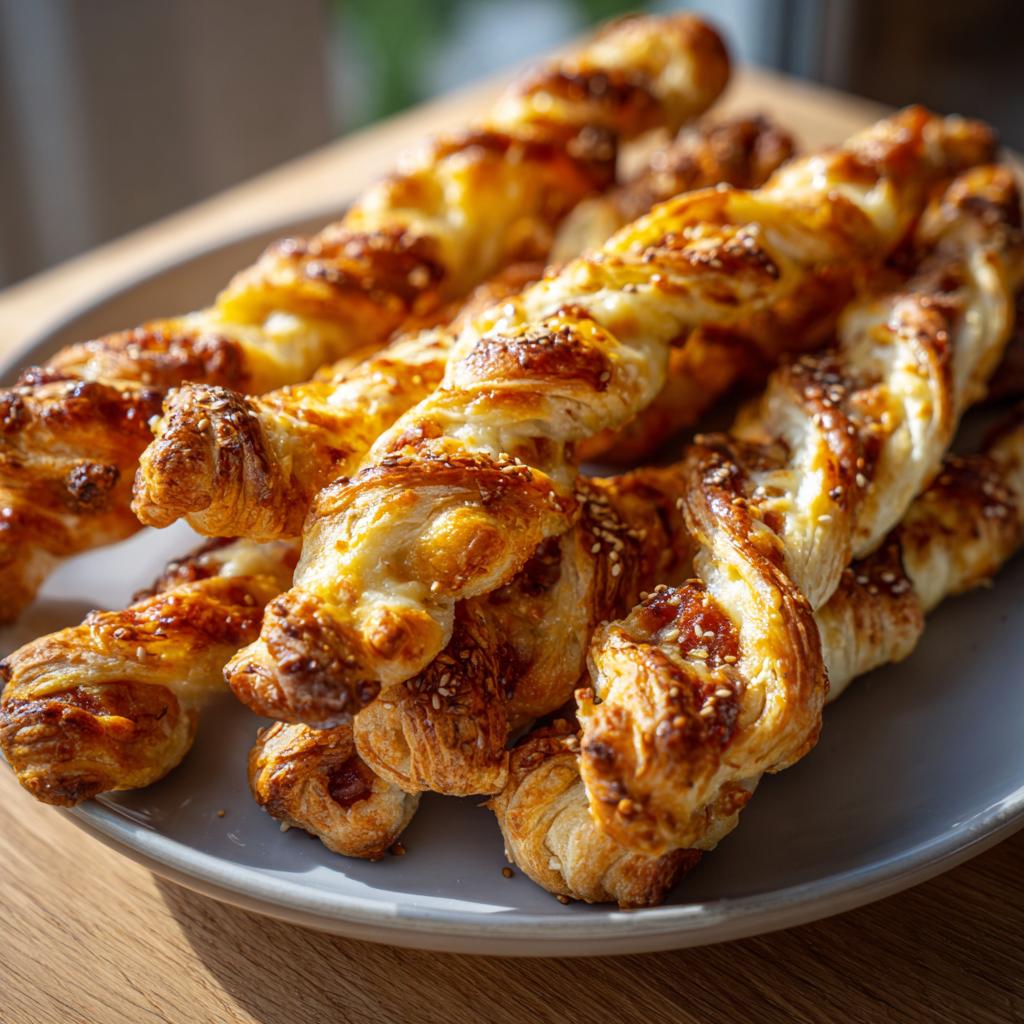 Osterstangen aus Blätterteig