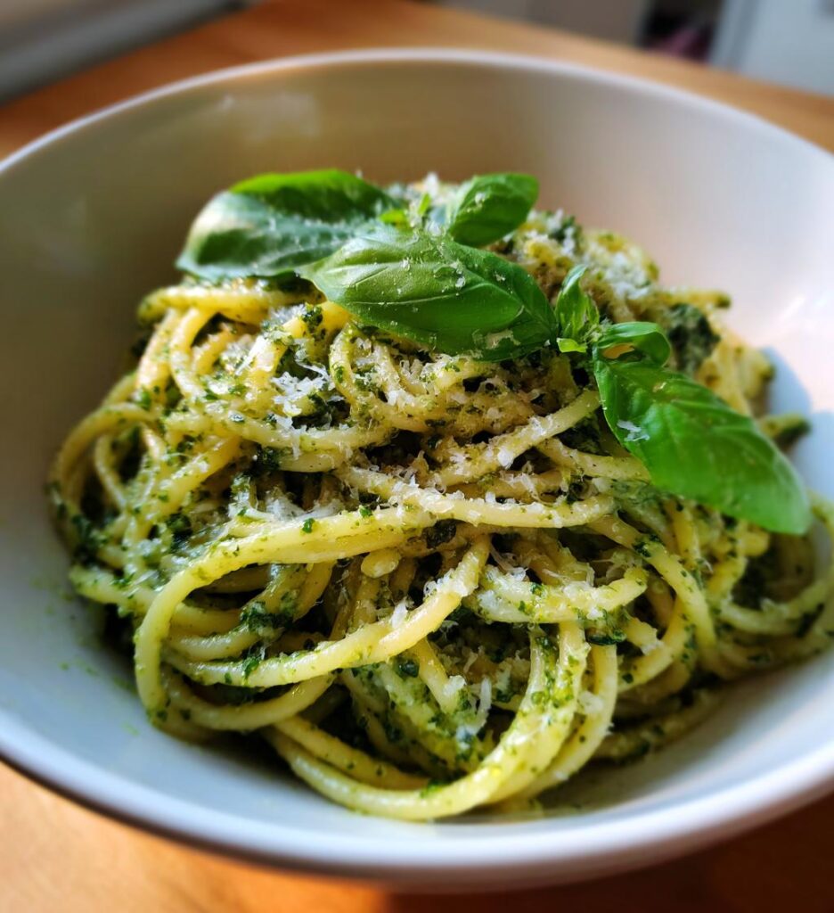 Pasta mit Pesto