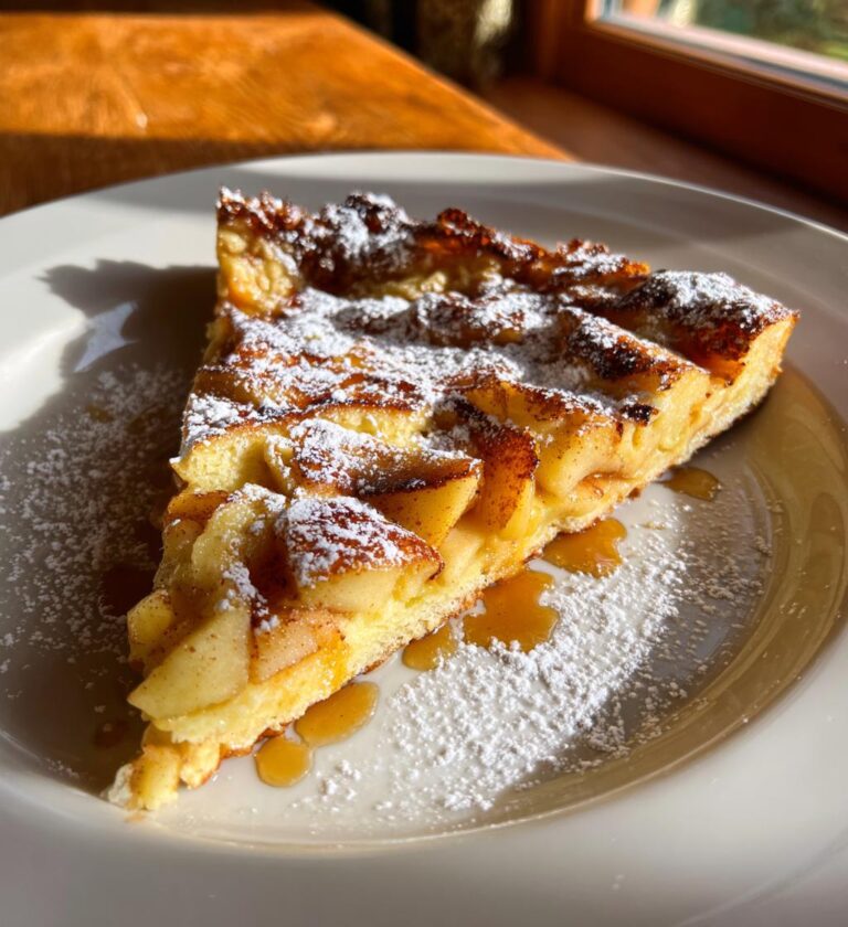Pfannkuchen Apfel