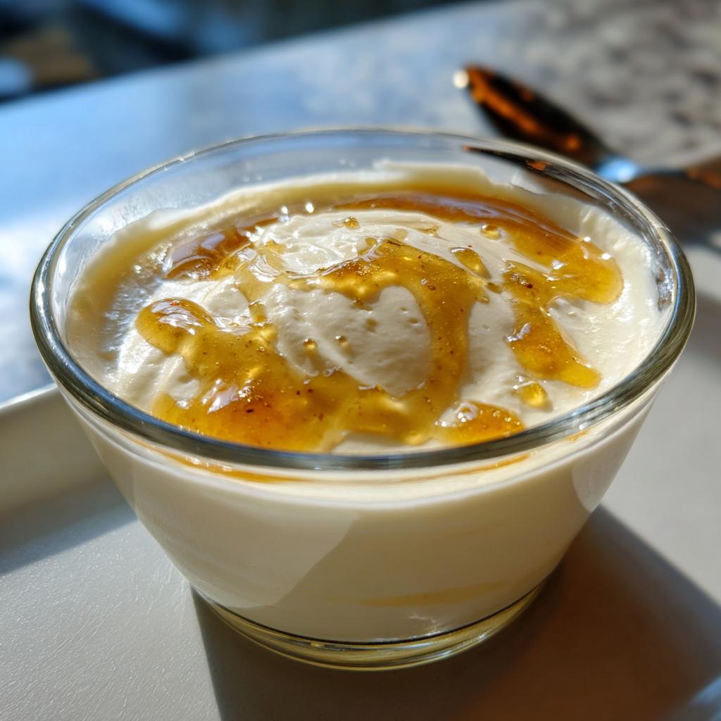 Quark Creme mit Honig