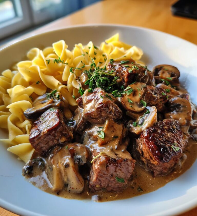Rinderfilet Stroganoff