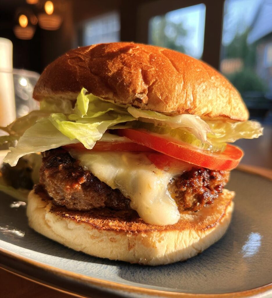 Rinderhack Burger