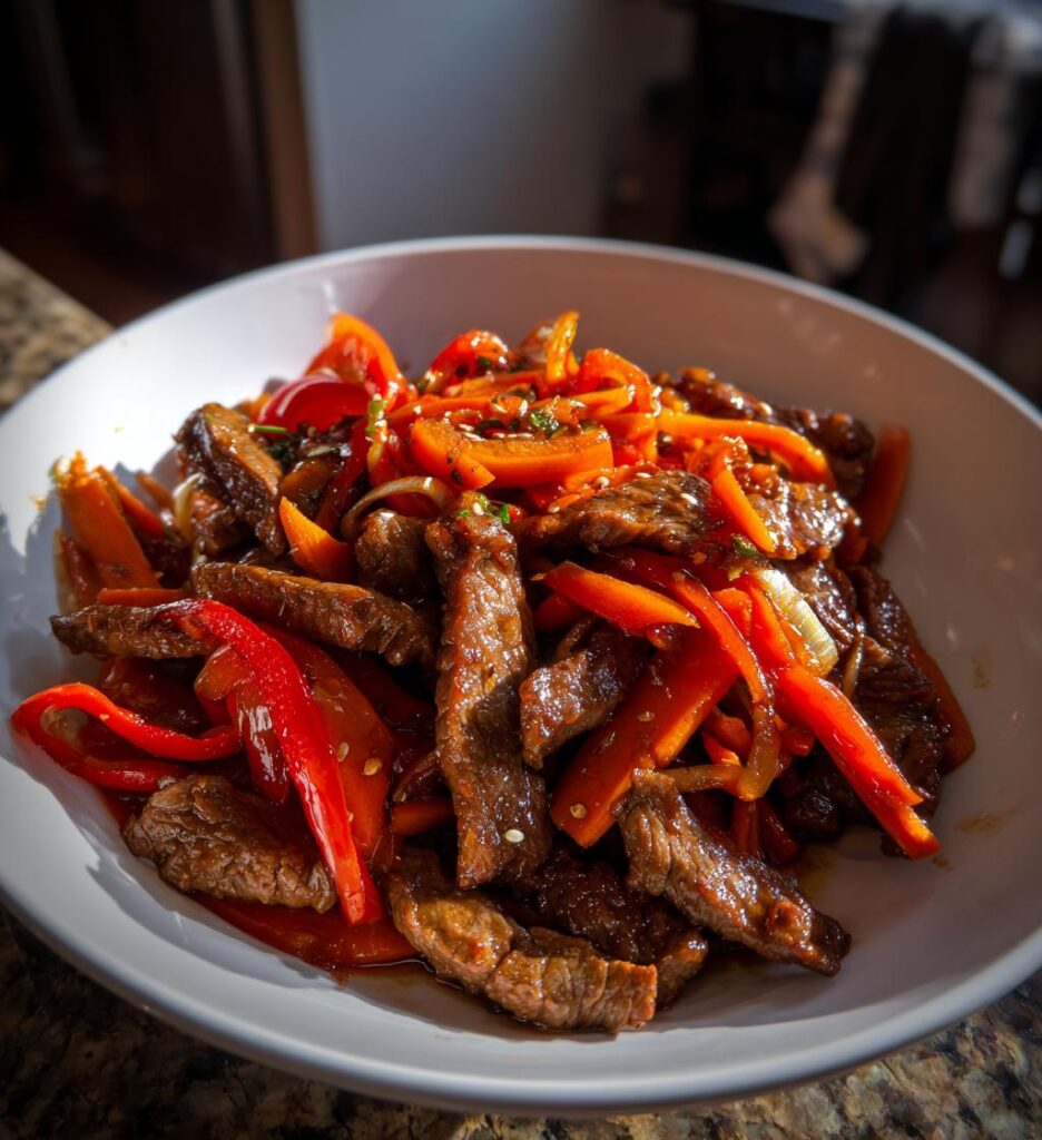 Rindfleisch Gemüse Stir Fry