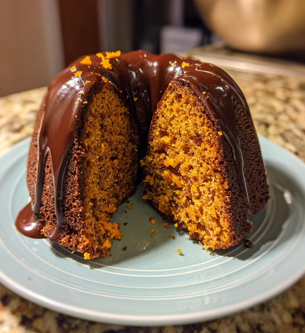 Schoko Orangen Kuchen