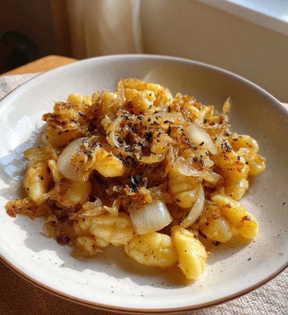 Schupfnudeln mit Sauerkraut