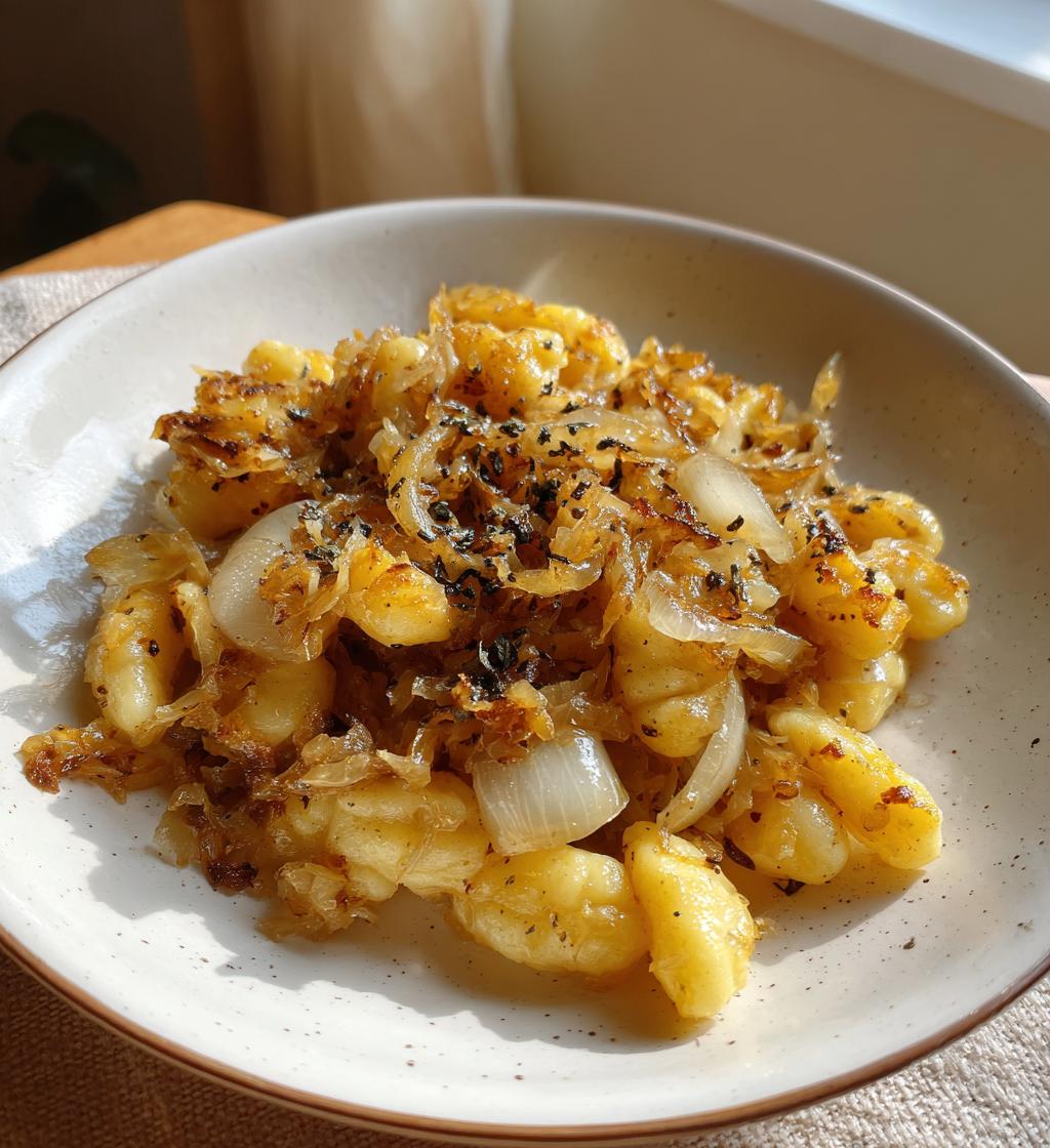 Schupfnudeln mit Sauerkraut