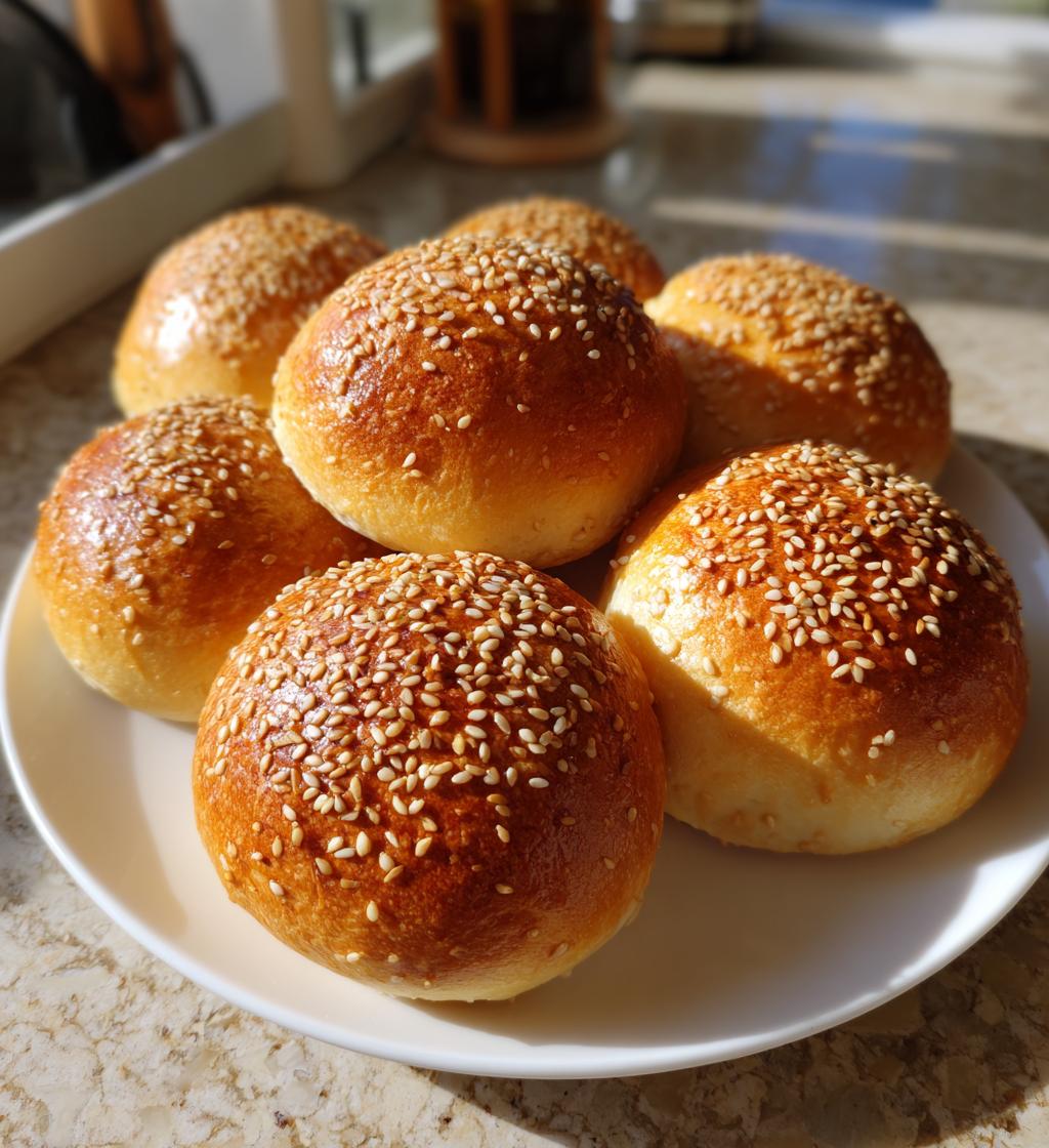 Sesambrötchen