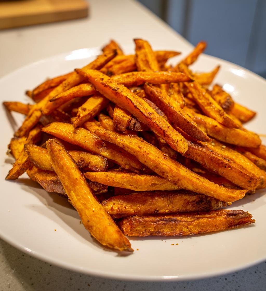 Süßkartoffel Pommes