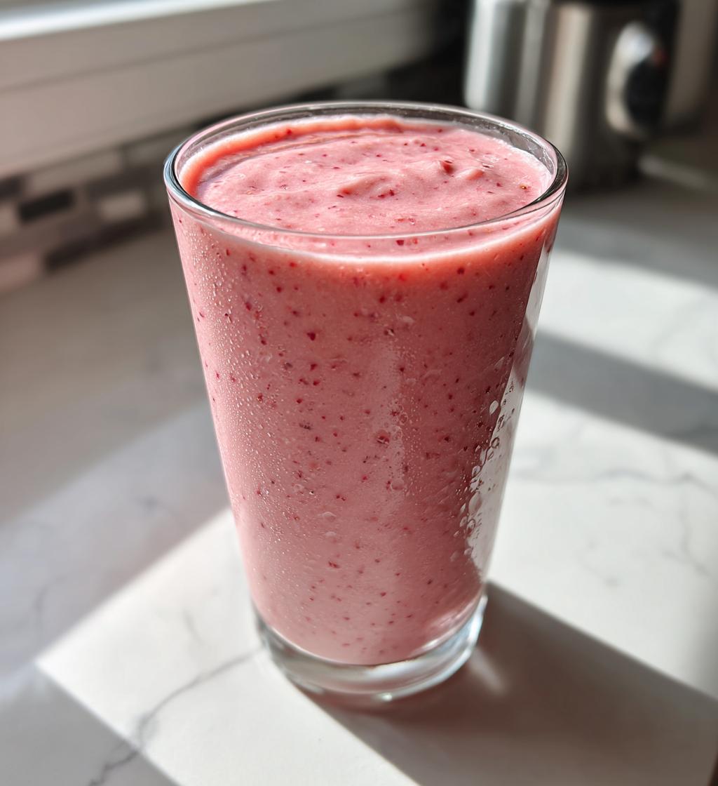 Smoothie Erdbeere