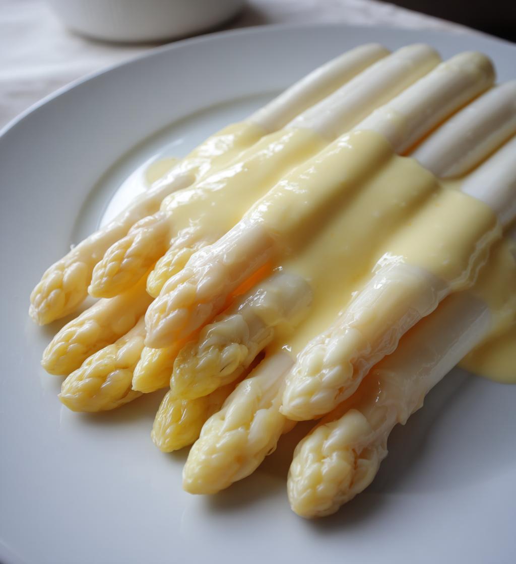 Spargel mit Sauce Hollandaise