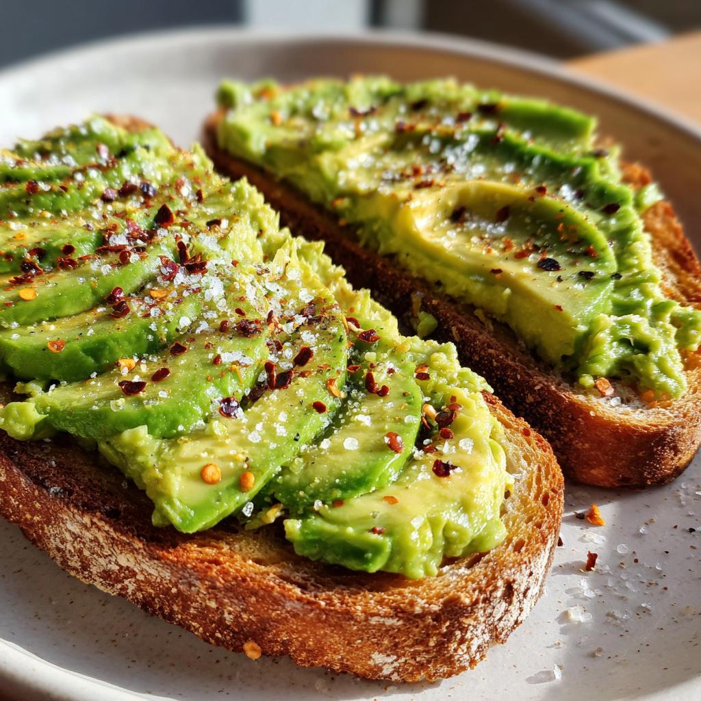 Toast mit Avocado