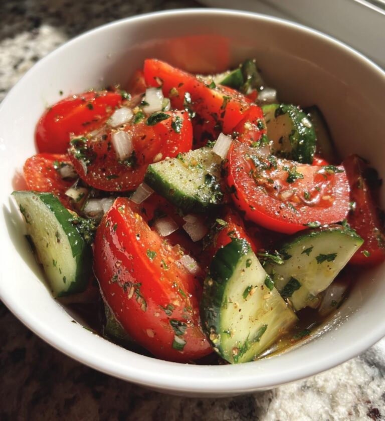 Tomaten Gurken Salat
