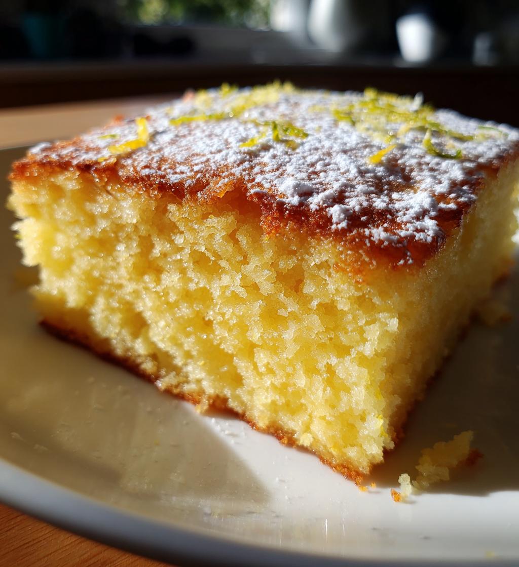 Zitronen Ricotta Cake