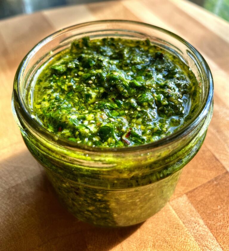 bärlauchpesto mit cashew