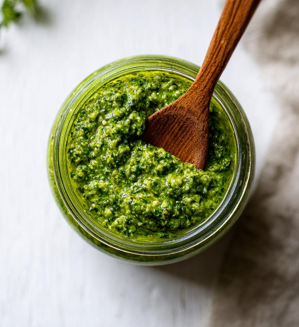 bärlauchpesto rezept mit mandeln
