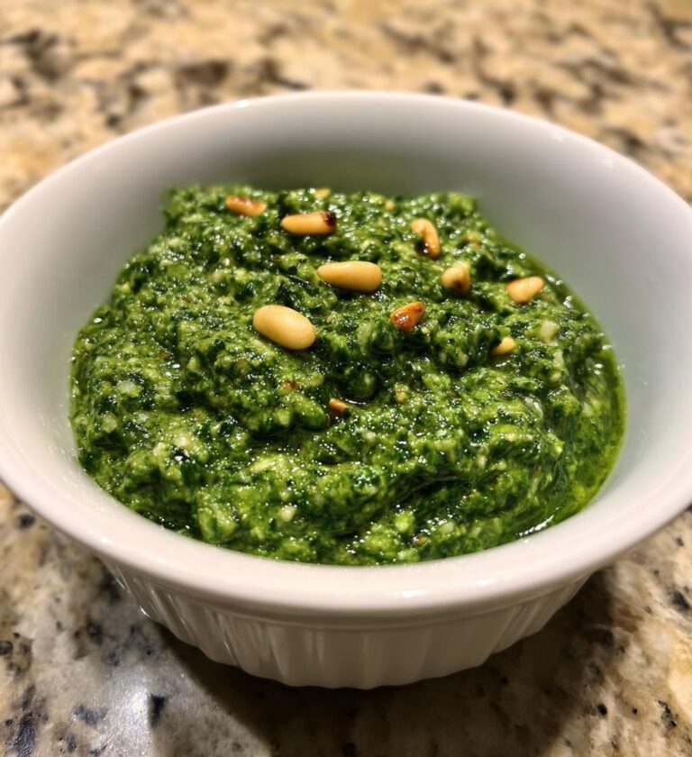 bärlauchpesto rezept mit pinienkerne
