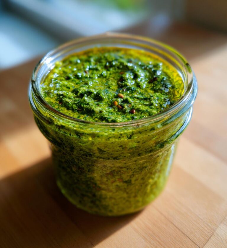 bärlauchpesto rezept sonnenblumenkerne