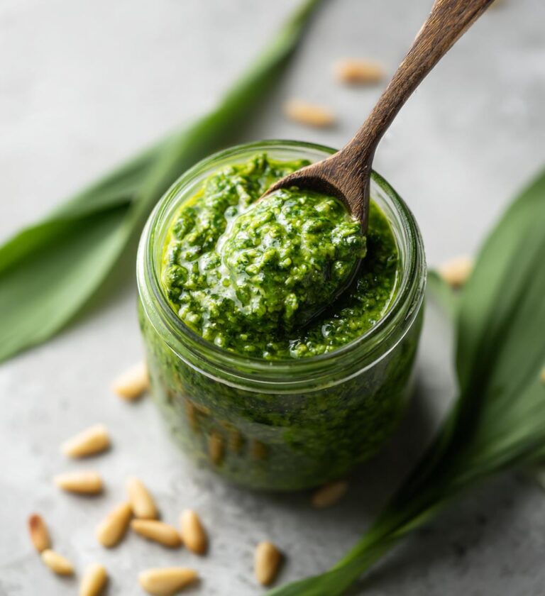 bärlauchpesto vegan