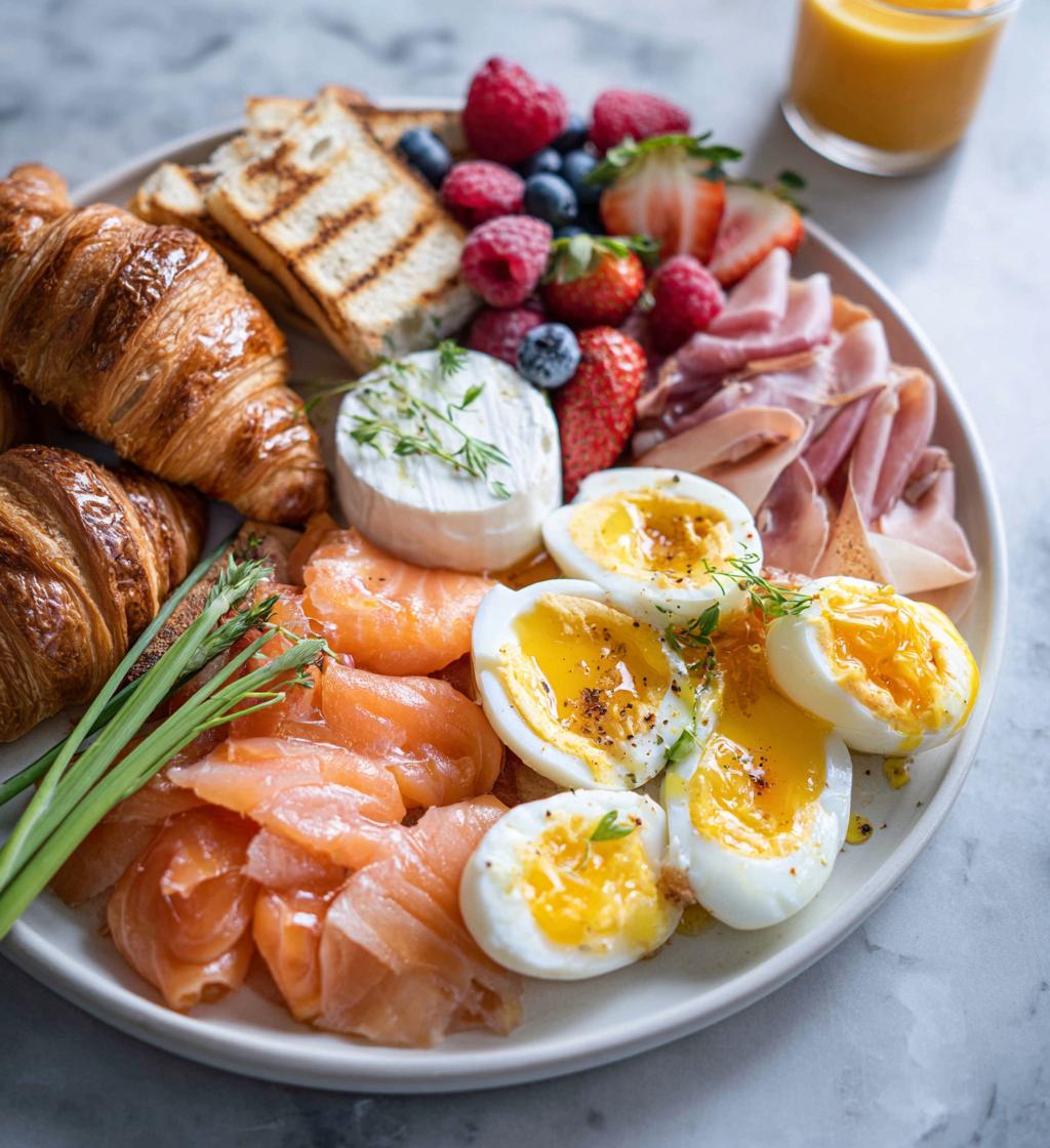 osterbrunch ideen buffet