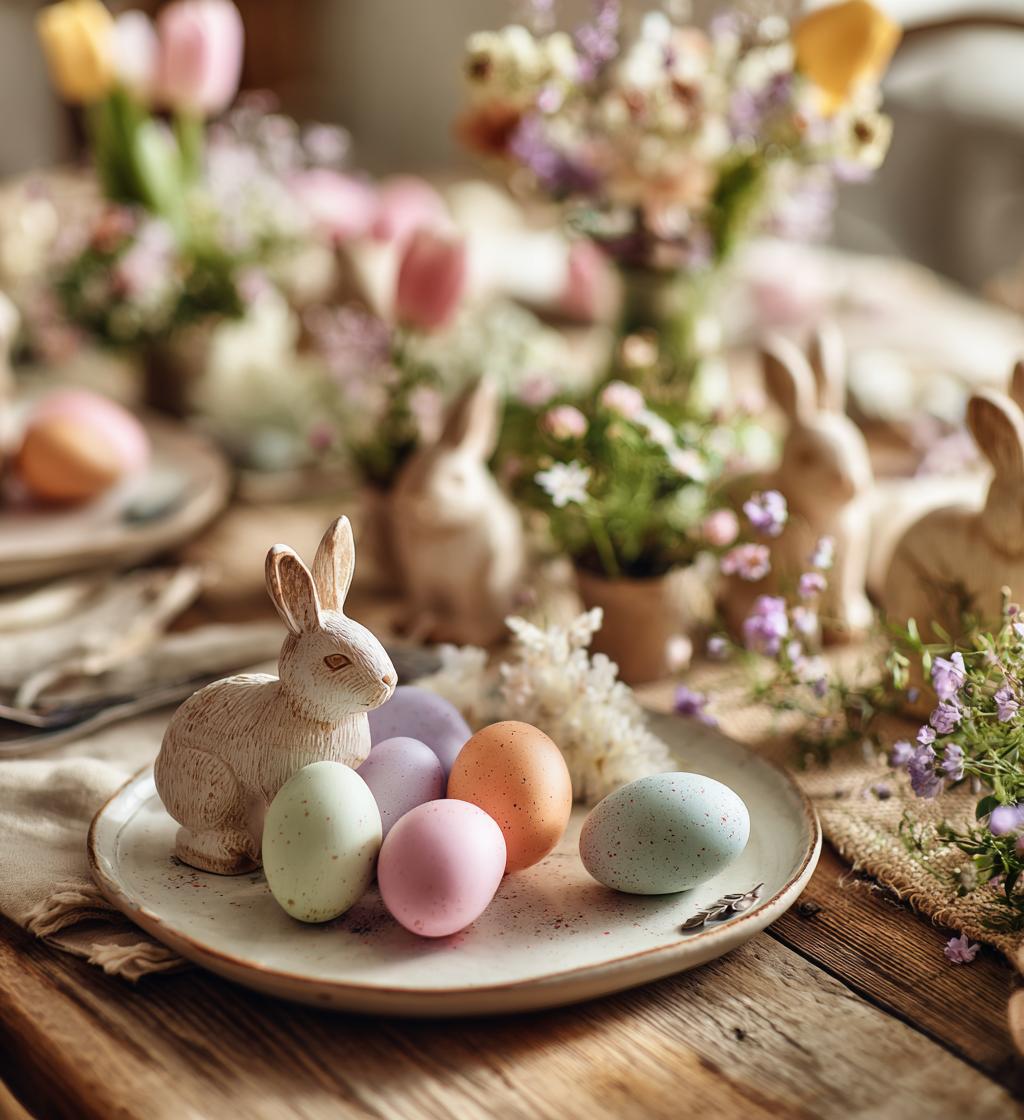 osterbrunch ideen tischdeko