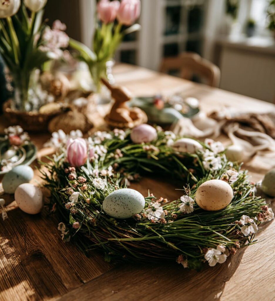 osterbrunch tischdeko