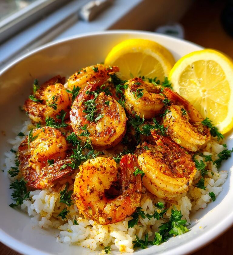fiesta shrimp rice bowl