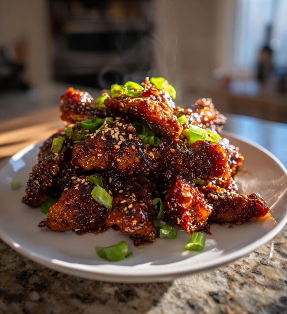 homemade chicken bulgogi