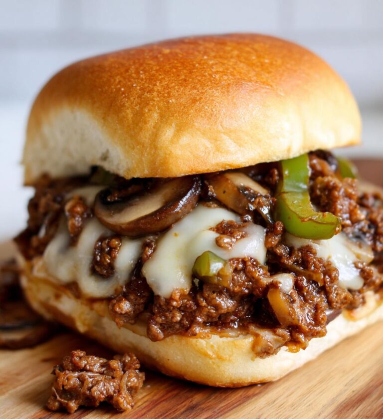 philly cheese steak sloppy joes