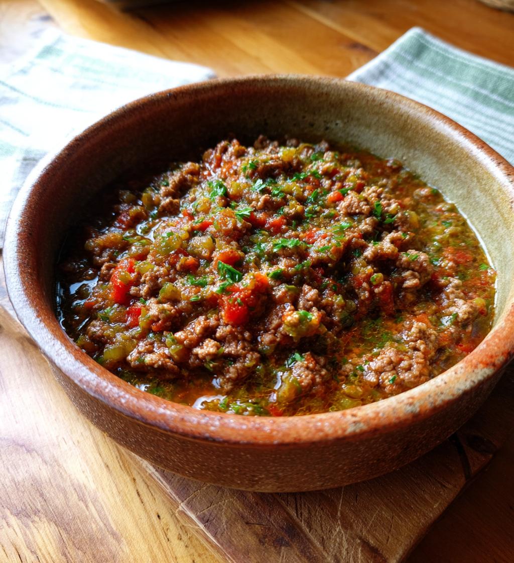 picadillo verde