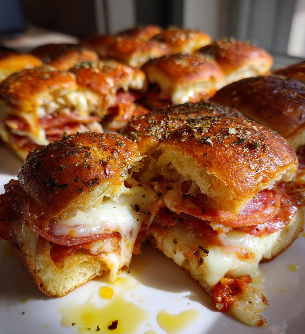 pizza sliders