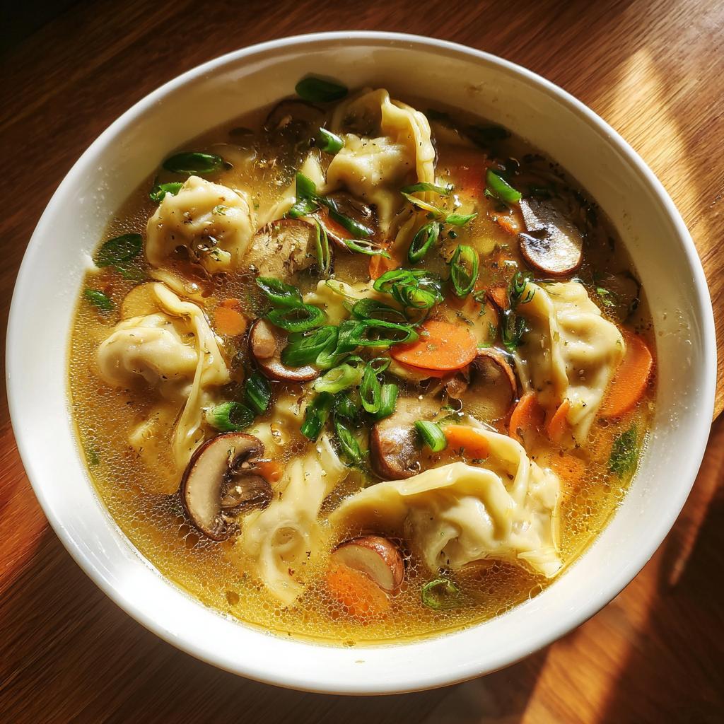 potsticker soup