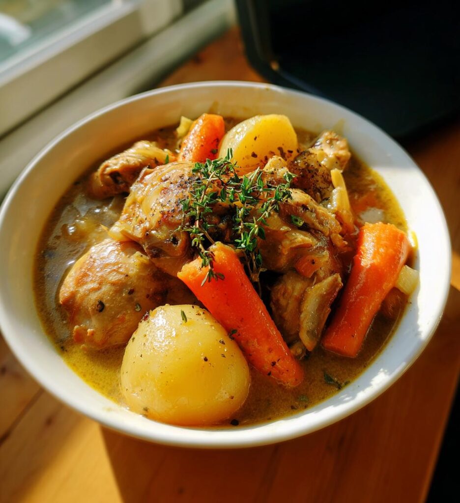 slow cooker chicken stew