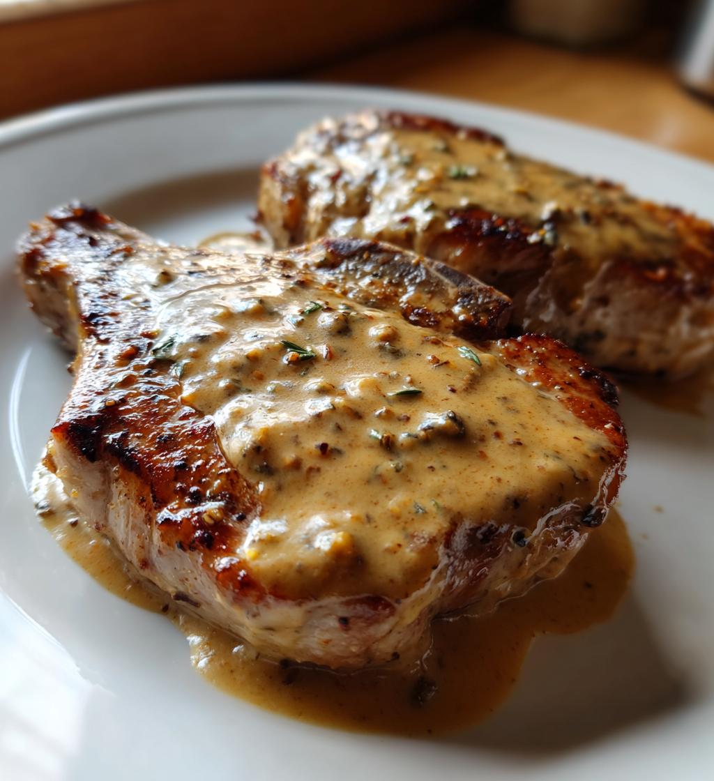 smothered pork chops