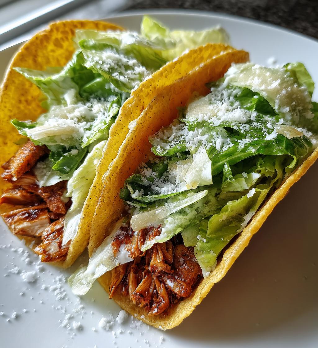 speedy smash chicken caesar tacos